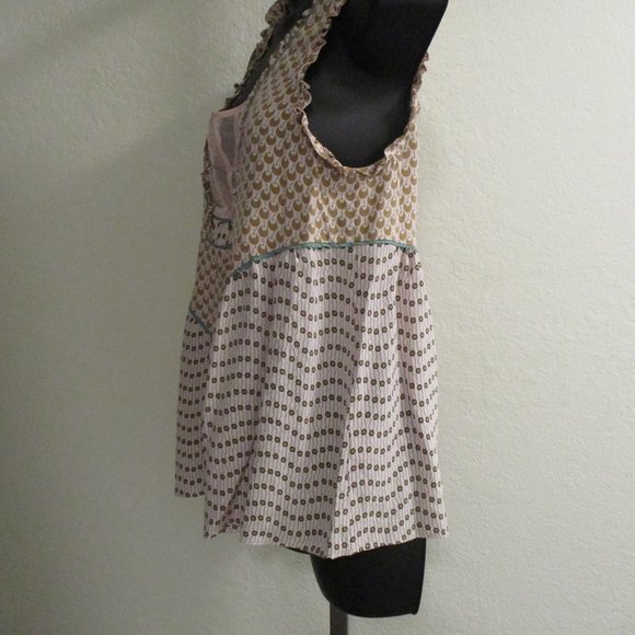 Development by Erica Davies Brown Tan Tank Top 8 Medium - Picture 13 of 15